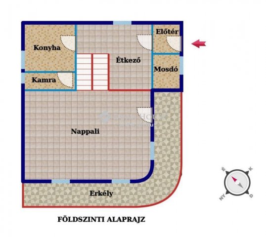 Eladó családi ház, II. kerületben, Labdarózsa utcában