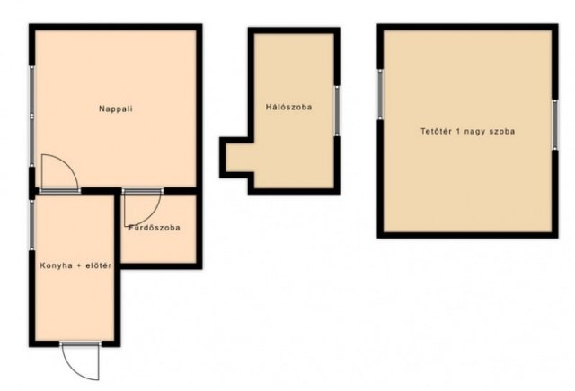 Eladó családi ház, Szatymazon 42 M Ft, 2+1 szobás