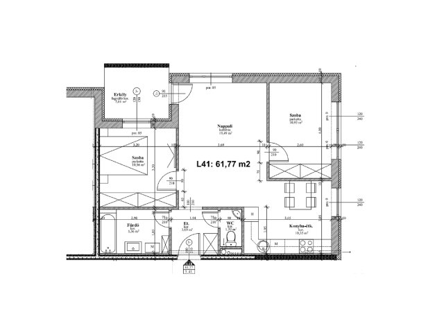 Kiadó téglalakás, albérlet, Győrött 220 E Ft / hó, 3 szobás