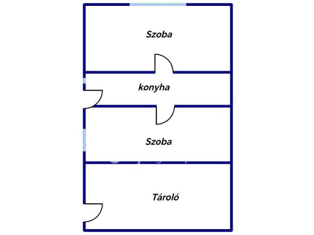 Eladó családi ház, Mezőtárkányon 5.5 M Ft, 2 szobás