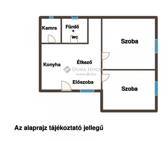 Eladó családi ház, Tatabányán 50 M Ft, 2 szobás