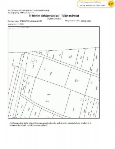 Eladó telek, Sárospatakon 14.9 M Ft / költözzbe.hu