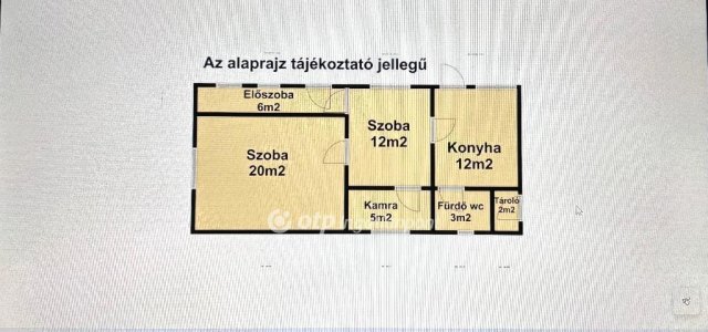 Eladó családi ház, Nyírtasson 5.5 M Ft, 2 szobás
