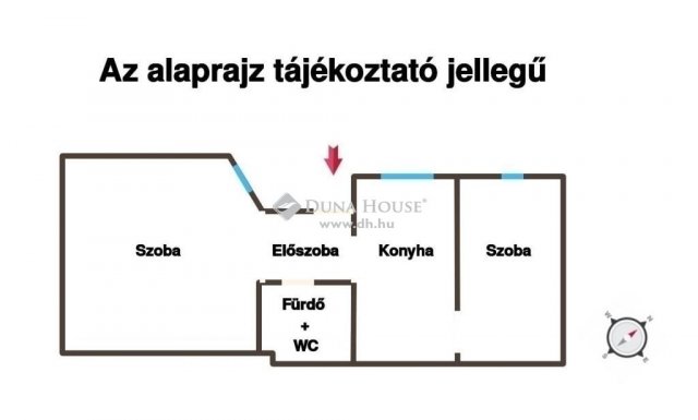 Eladó téglalakás, Budapesten, XIX. kerületben 45.9 M Ft