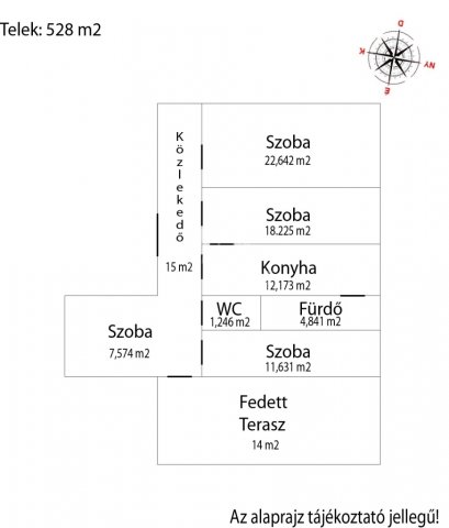 Eladó családi ház, Keszegen 35 M Ft, 3+1 szobás