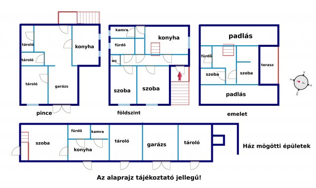 Eladó családi ház, Szentmártonkátán 59.9 M Ft, 5 szobás