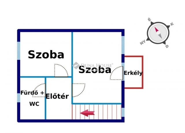 Eladó téglalakás, Kiskunfélegyházán 34 M Ft, 3 szobás