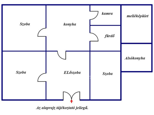 Eladó családi ház, Szajolon 19 M Ft, 3 szobás