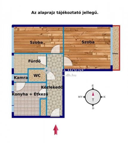 Eladó téglalakás, Debrecenben, Hadházi úton 43 M Ft, 2 szobás