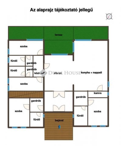 Eladó családi ház, Etyeken 350 M Ft, 5 szobás