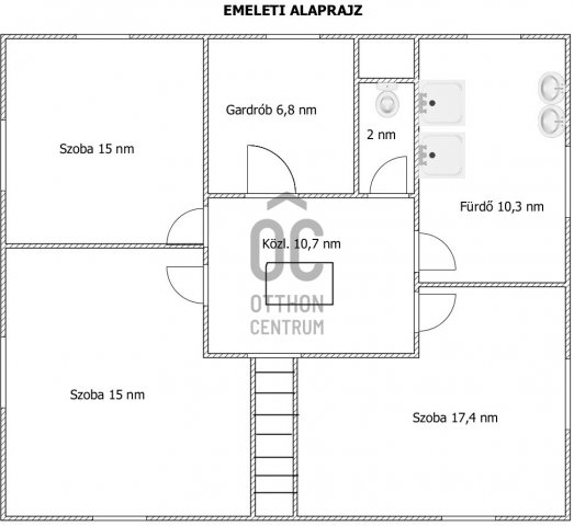 Eladó családi ház, Pakson 78 M Ft, 5 szobás