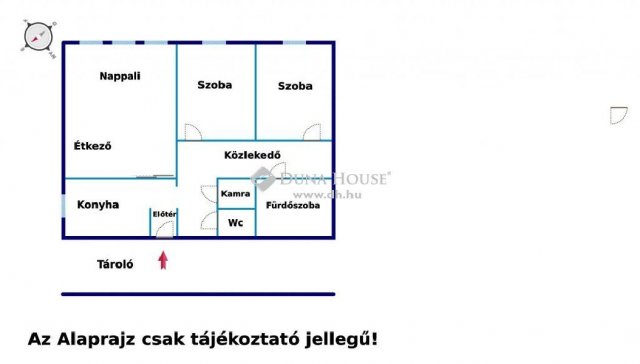 Eladó panellakás, Budapesten, IV. kerületben 49.9 M Ft, 3 szobás