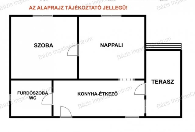 Eladó családi ház, Kiskunhalason 39.9 M Ft, 2 szobás