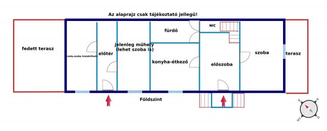 Eladó ikerház, Szigethalmon 67.9 M Ft, 4 szobás