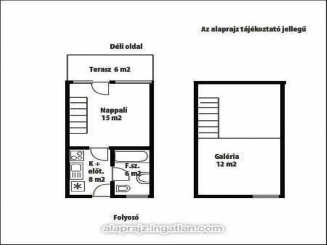 Eladó téglalakás, Gárdonyban 33.9 M Ft, 2 szobás