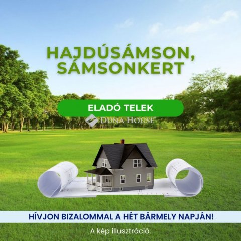 Eladó telek, Hajdúsámsonon 11.9 M Ft / költözzbe.hu