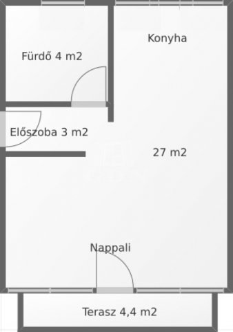 Eladó téglalakás, Fóton 42.98 M Ft, 1 szobás