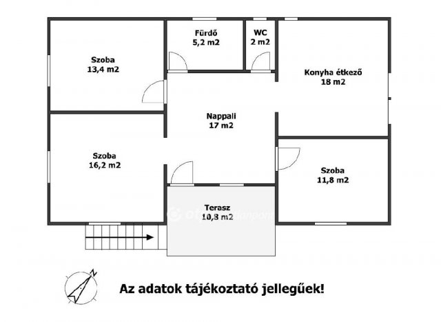 Eladó családi ház, Enyingen 35 M Ft, 4 szobás
