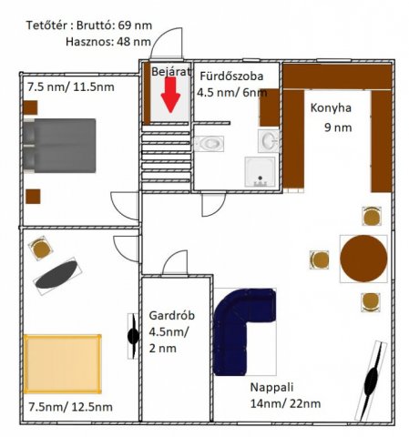 Eladó családi ház, Budapesten, XV. kerületben 139.99 M Ft