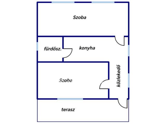 Eladó családi ház, Demjénben 72.9 M Ft, 2 szobás