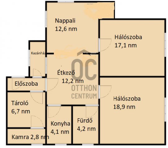 Eladó családi ház, Tápiószelén 28.9 M Ft, 3 szobás