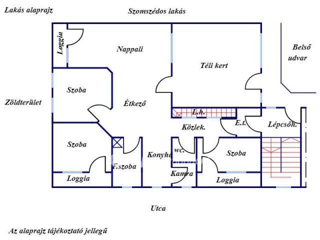 Kiadó téglalakás, albérlet, Békéscsabán 280 E Ft / hó