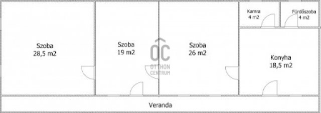 Eladó családi ház, Egyházaskozáron 14.9 M Ft, 3 szobás