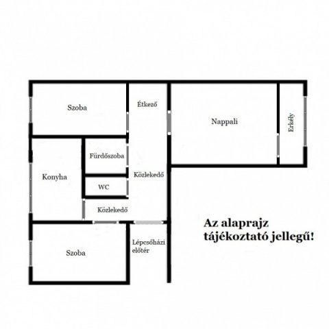 Eladó téglalakás, Szegeden 39.5 M Ft, 1+3 szobás