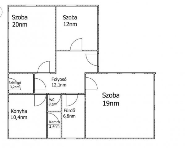 Eladó családi ház, Szentesen 79.9 M Ft, 6 szobás