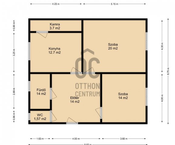 Eladó családi ház, Zalaszentmihályon 19.99 M Ft, 3 szobás