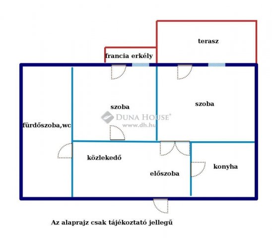 Eladó téglalakás, Budapesten, IX. kerületben 82.5 M Ft, 2 szobás