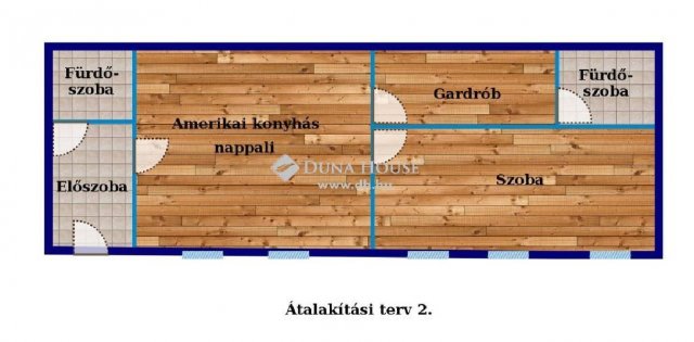 Eladó téglalakás, Budapesten, VI. kerületben 63 M Ft, 2 szobás