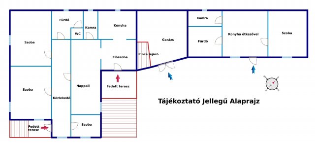 Eladó családi ház, Hernádon 49.5 M Ft, 3 szobás