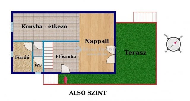 Eladó családi ház, Pákozdon 79.9 M Ft, 3 szobás