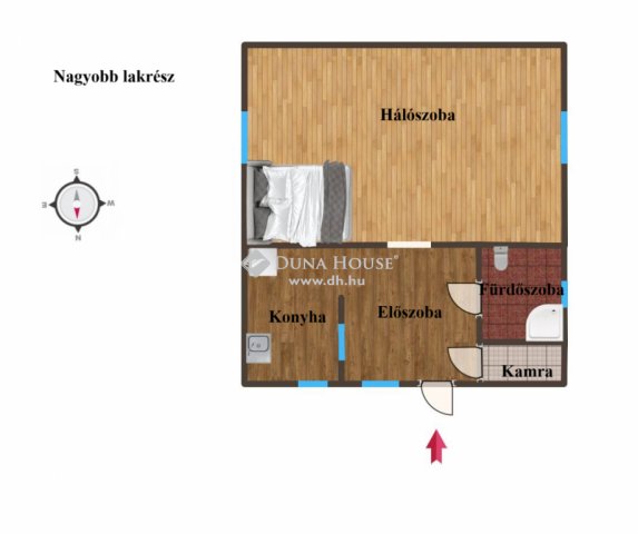 Eladó családi ház, Szegeden 45 M Ft, 2 szobás