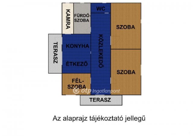 Eladó családi ház, Nyíregyházán 47 M Ft, 2+1 szobás
