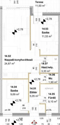 Eladó nyaraló, Siófokon 119 M Ft, 3 szobás