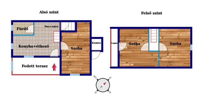 Eladó nyaraló, Pátkán 20 M Ft, 3 szobás / költözzbe.hu