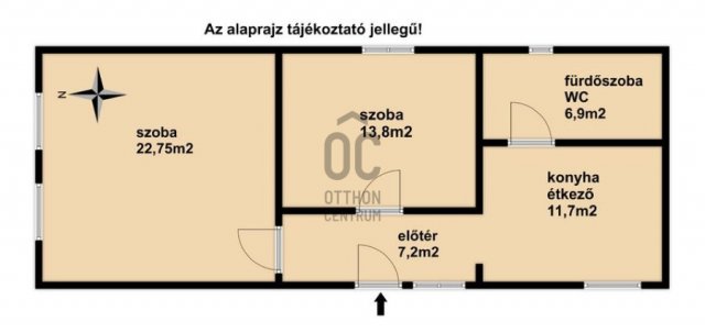 Eladó családi ház, Sávolyon 15 M Ft, 2 szobás