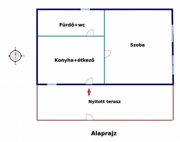 Eladó családi ház, Debrecenben 26 M Ft, 1 szobás