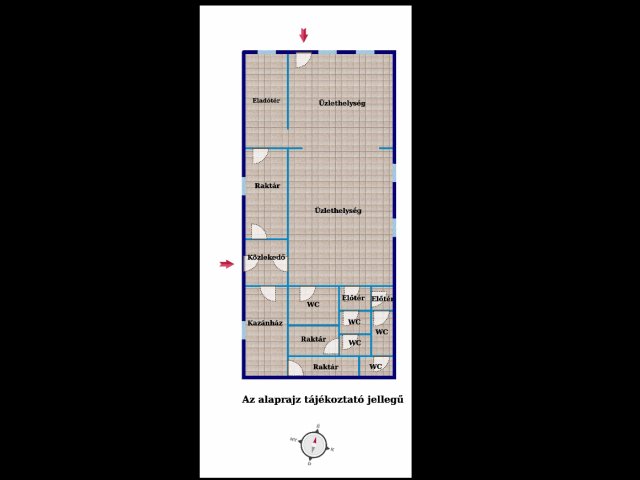 Eladó üzlethelyiség, Tabon 20 M Ft / költözzbe.hu