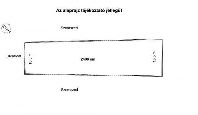 Eladó telek, Győrújbaráton 16.999 M Ft / költözzbe.hu