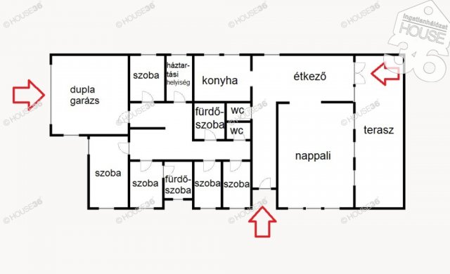 Eladó családi ház, Szegeden 170 M Ft, 6 szobás