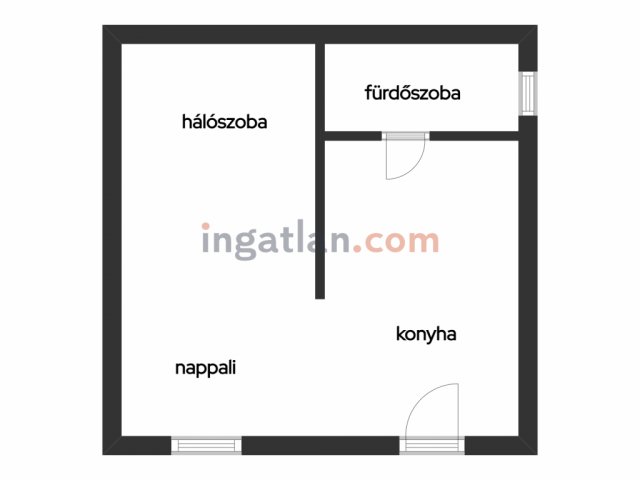 Eladó téglalakás, Budapesten, IX. kerületben 65 M Ft, 1 szobás