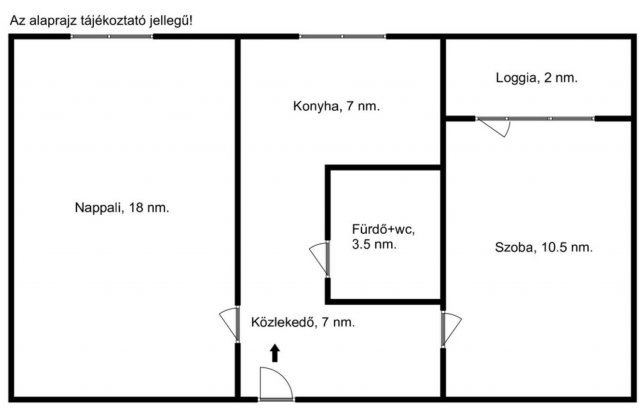 Eladó panellakás, Szegeden 41.9 M Ft, 2+1 szobás