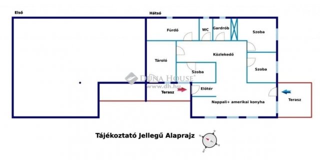 Eladó ikerház, Dabason 76 M Ft, 4 szobás / költözzbe.hu