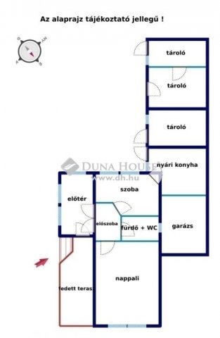 Eladó családi ház, Vecsésen 51 M Ft, 2 szobás