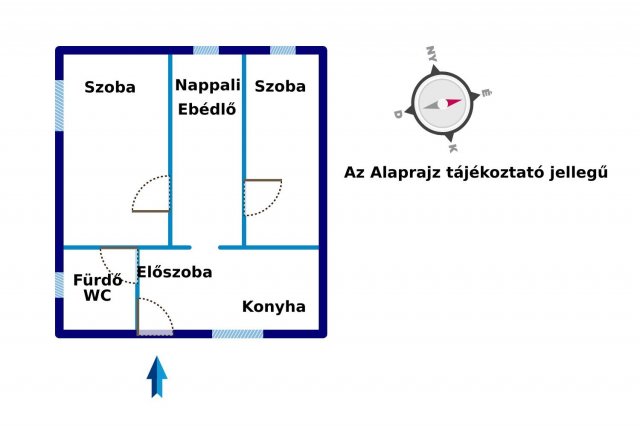 Eladó családi ház, Üllőn 26.8 M Ft, 3 szobás