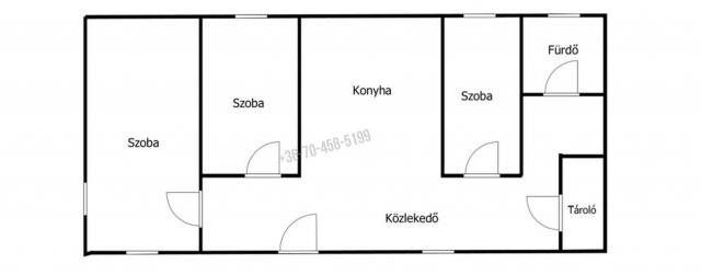 Eladó családi ház, Szőkedencsen 32 M Ft, 1+2 szobás