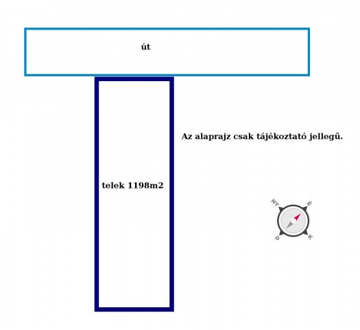 Eladó telek, Szigetszentmiklóson 6.5 M Ft / költözzbe.hu